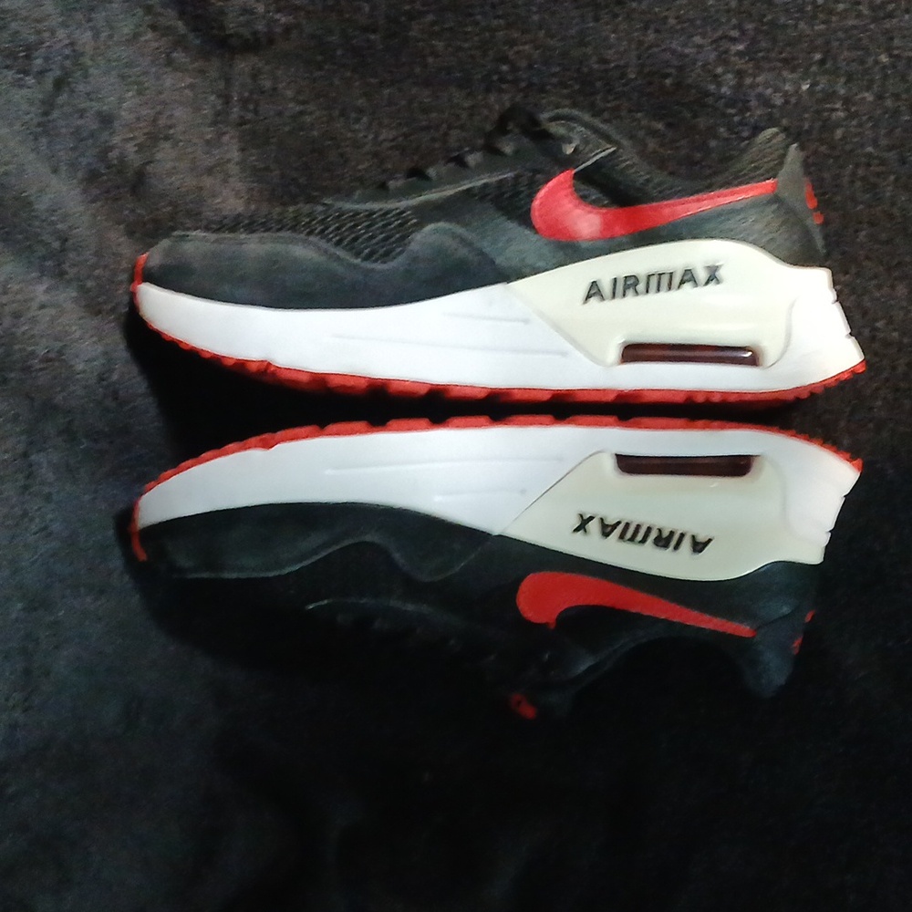Nike Air Systm , Black/Red, Men's Size-8 - Picture 4 of 12